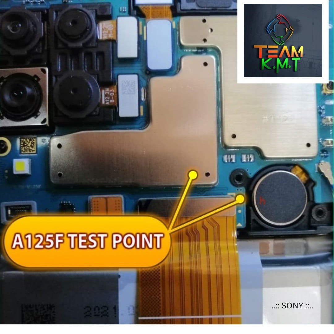 Samsung Galaxy A12 Sm A125 Test Point / EDL Point